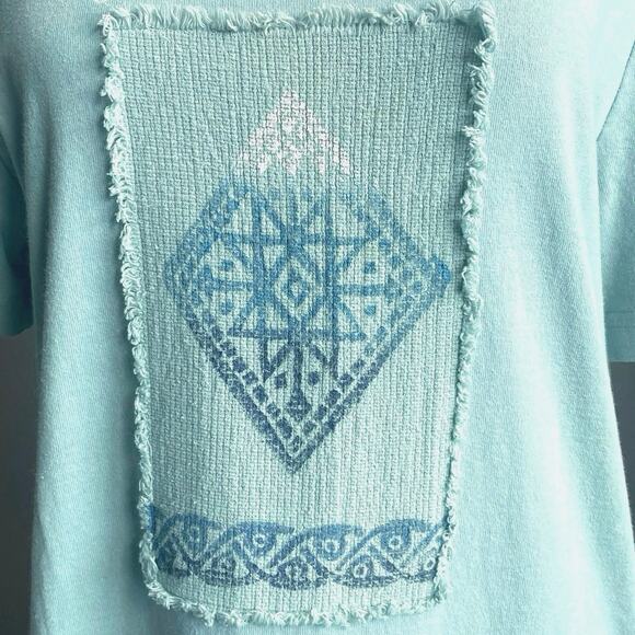 VTG 90s NINA PICCALINO Artsy Midi Dress & Vest Set SZ S Lagenlook Phoebe Friends - Picture 7 of 10